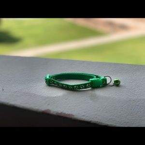 Green Grass Adjustable Pet Collar
